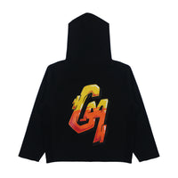 Mid Weight Black Grunchies Hoodie